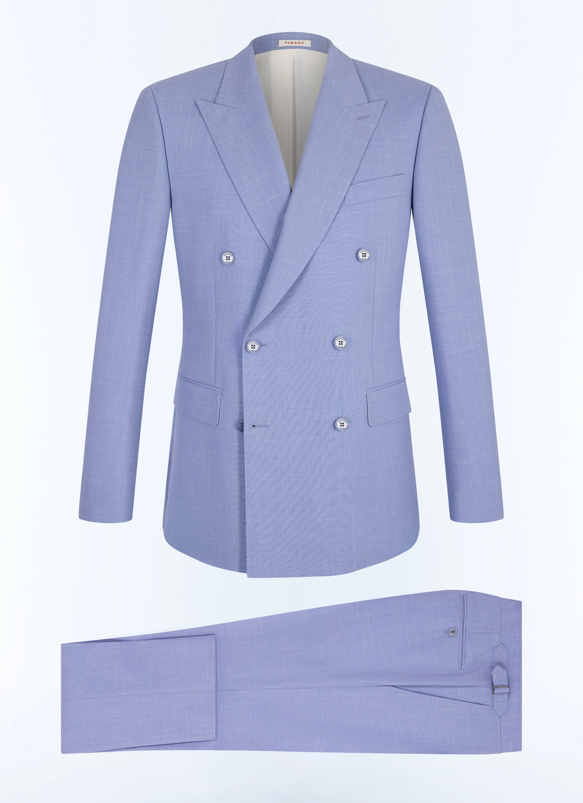Bleu Pastel Costume 2 pièces - Bleu Pastel