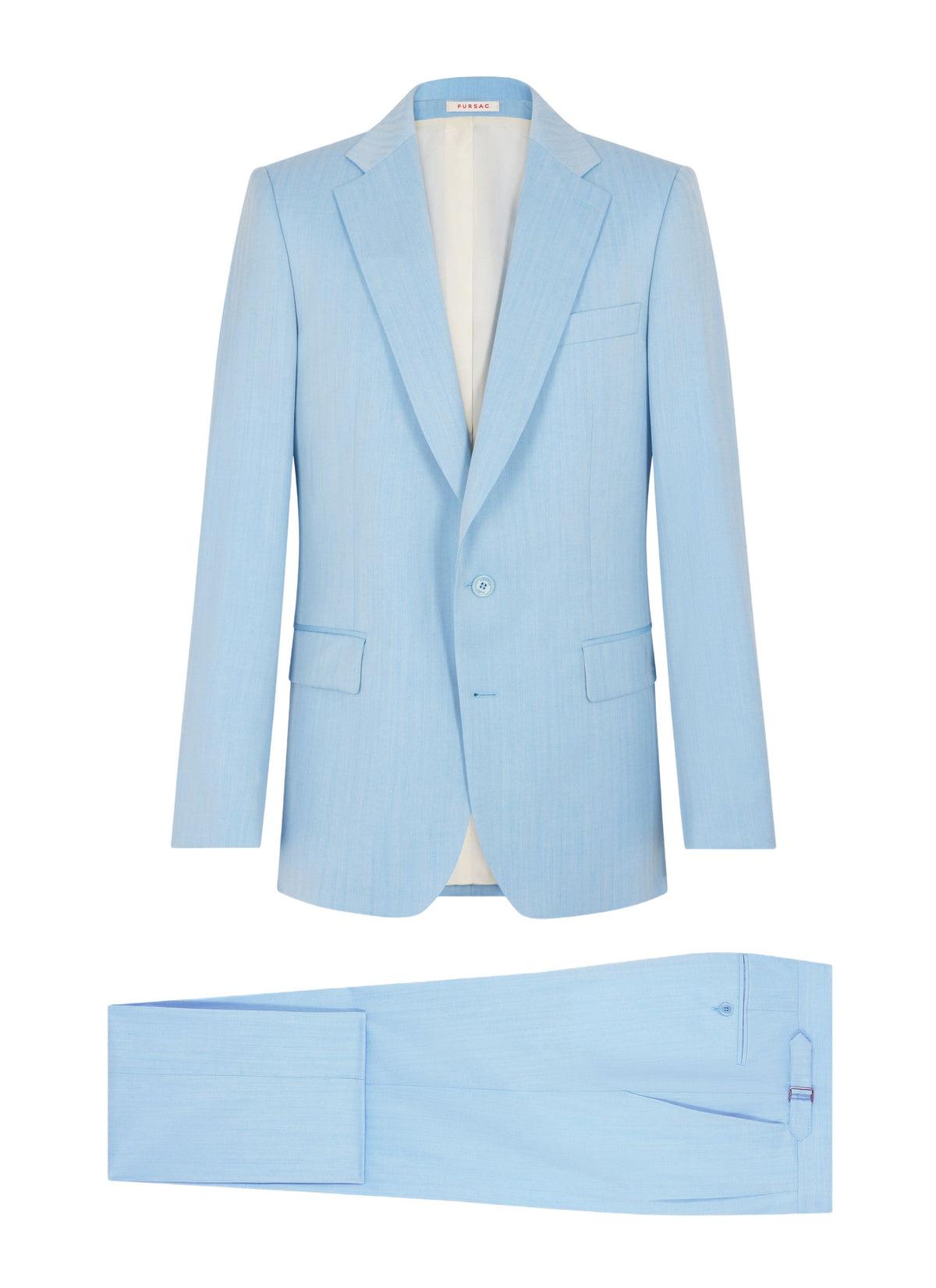 Bleu Layette Costume 2 pièces - Bleu Layette