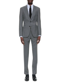 Costume en laine vierge - Cendre