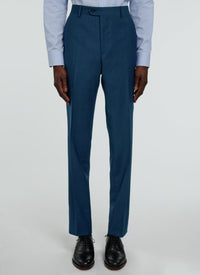 Costume ajusté et boutonné en laine - Faïence