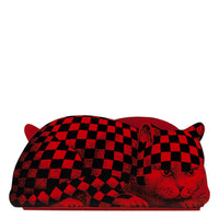 High Fidelity magazine rack - Red & Black
