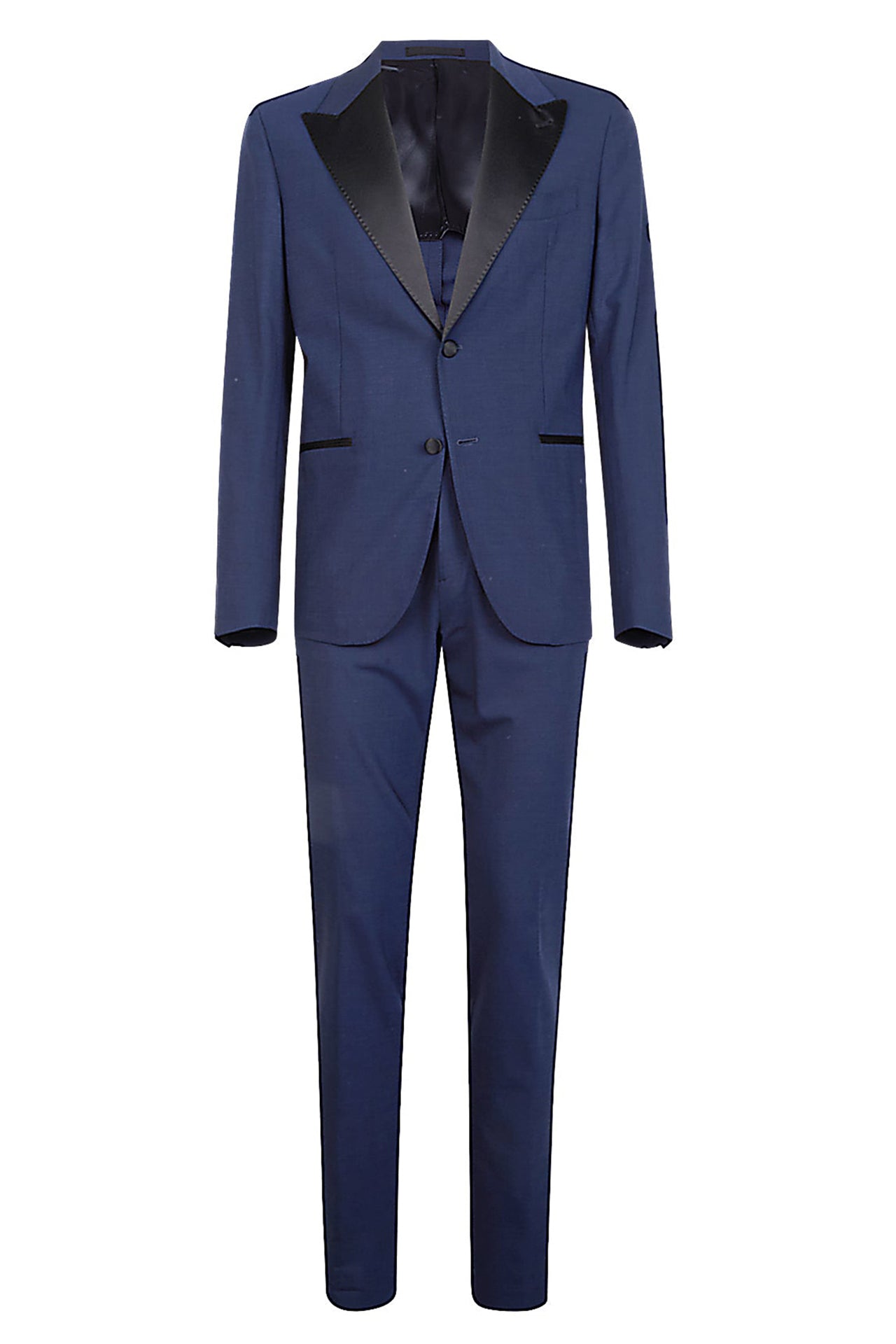 Costume à double boutonnage - Bleu