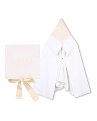 Cotton bath cape - White Rosepal