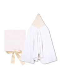 Cotton bath cape - White Rosepal