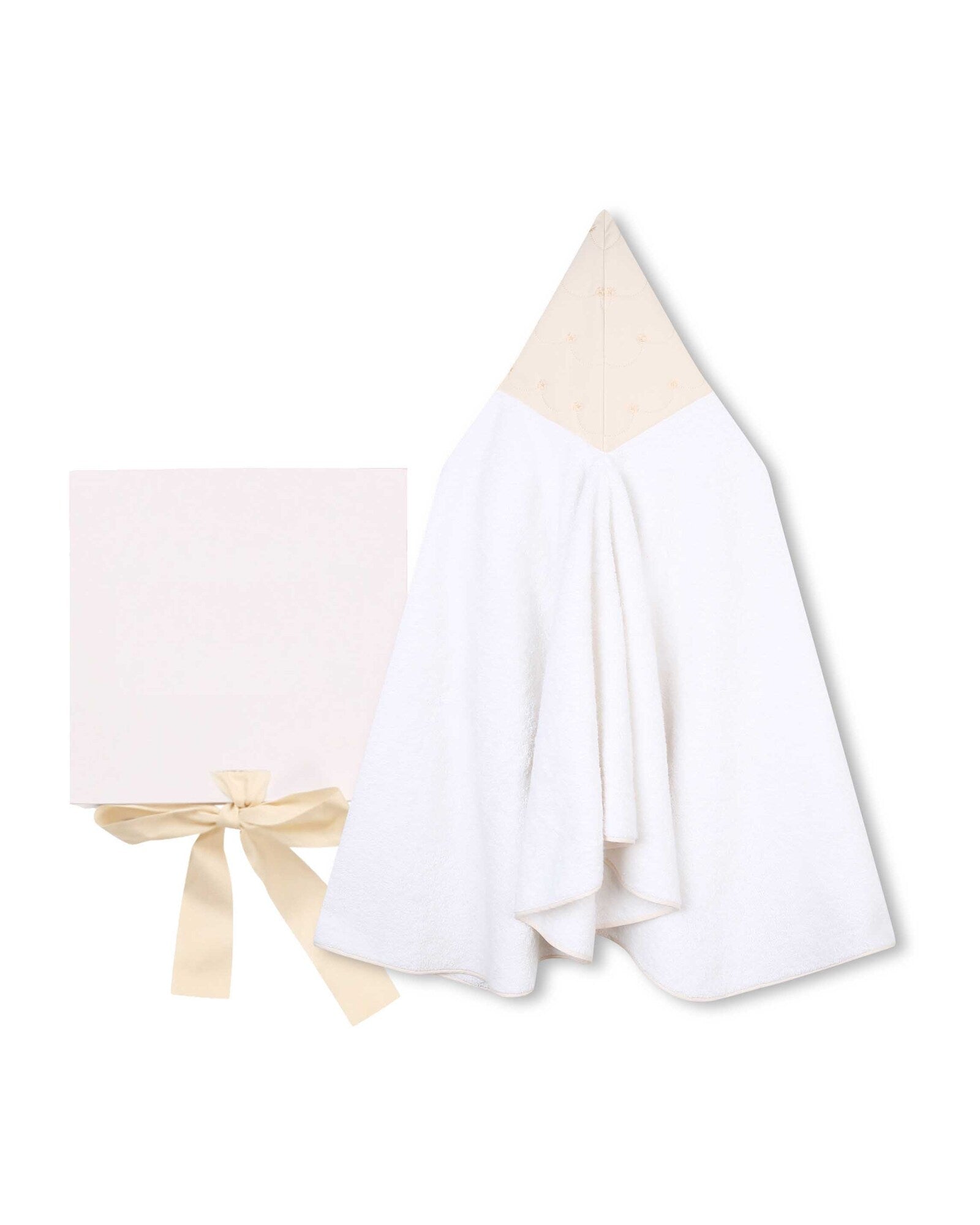 Cotton bath cape - White Rosepal
