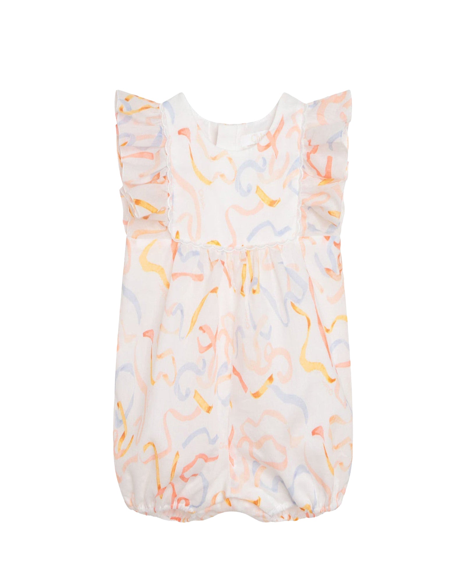 Cotton zip-off jumpsuit - Multicolor