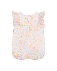 Cotton zip-off jumpsuit - Multicolor