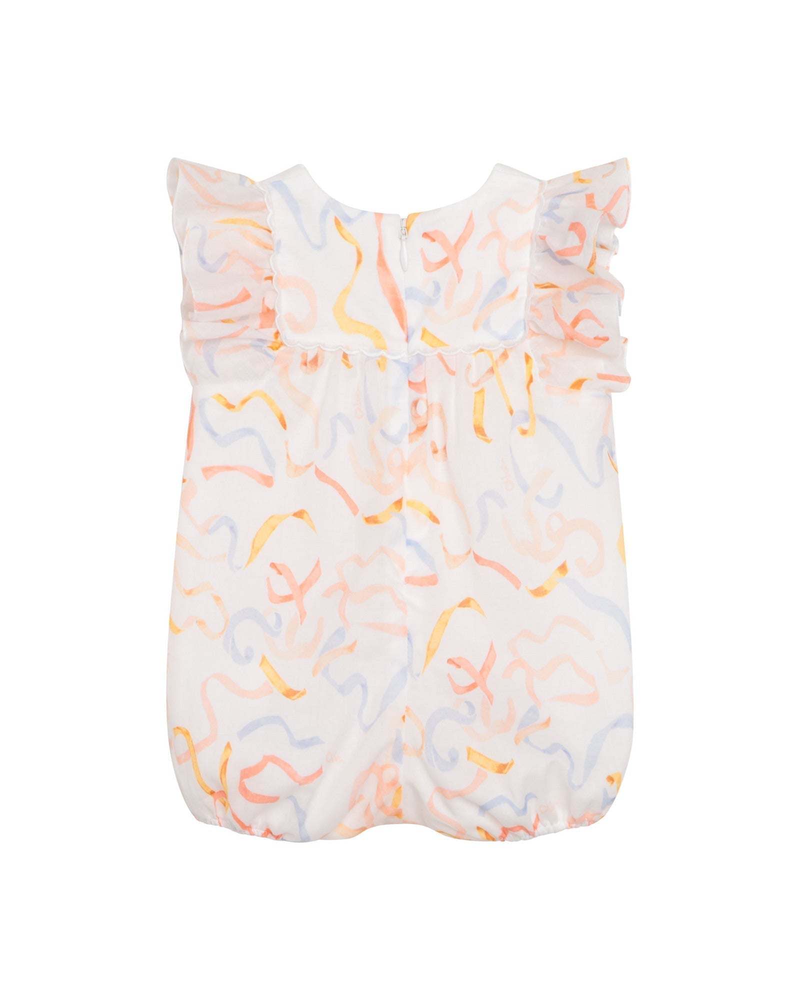 Cotton zip-off jumpsuit - Multicolor