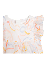Cotton zip-off jumpsuit - Multicolor