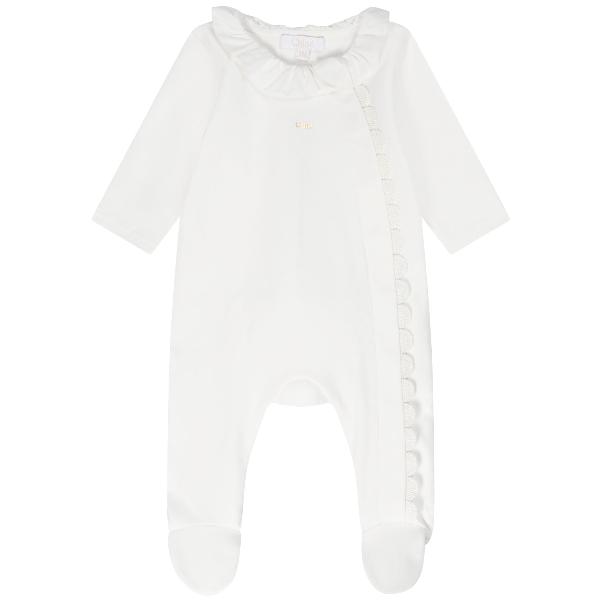 Ensemble pyjama et 2 bavoirs - Offwhite