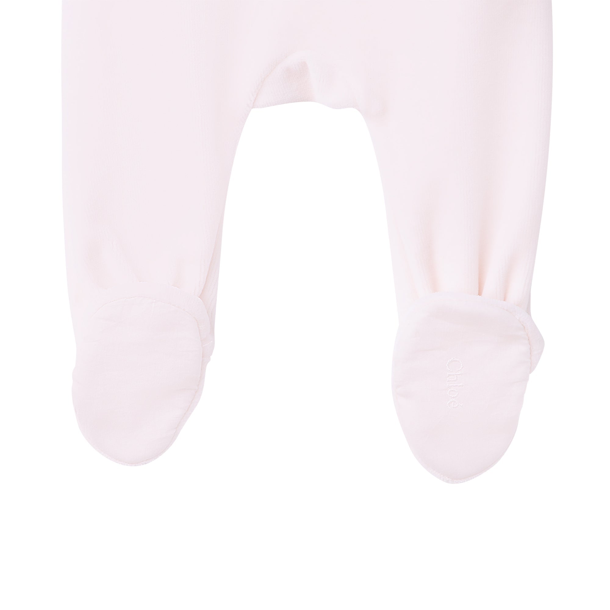 Pyjama avec col brodé en velours - Églantine