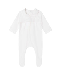 Pyjama col claudine - Offwhite