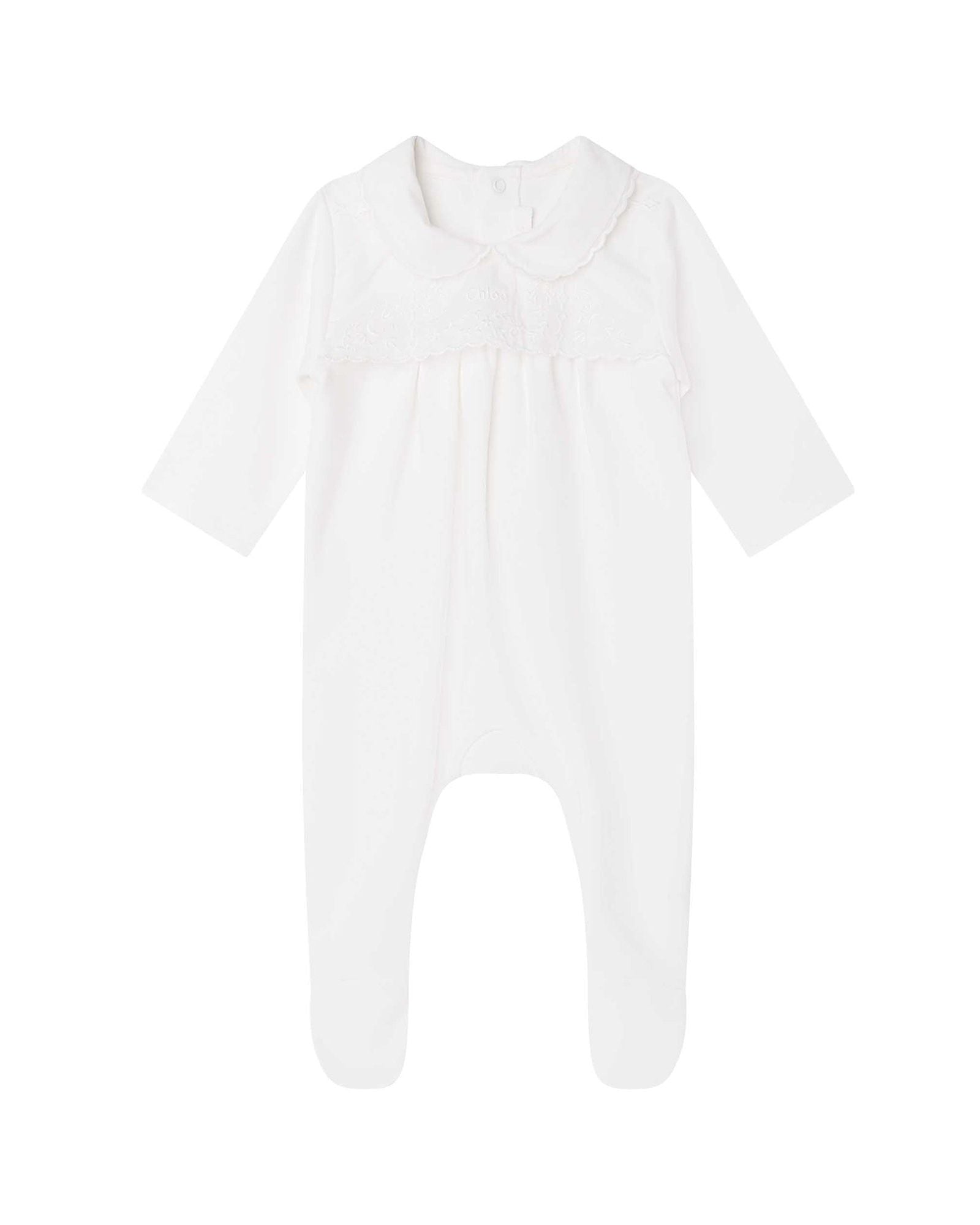 Pyjama col claudine - Offwhite
