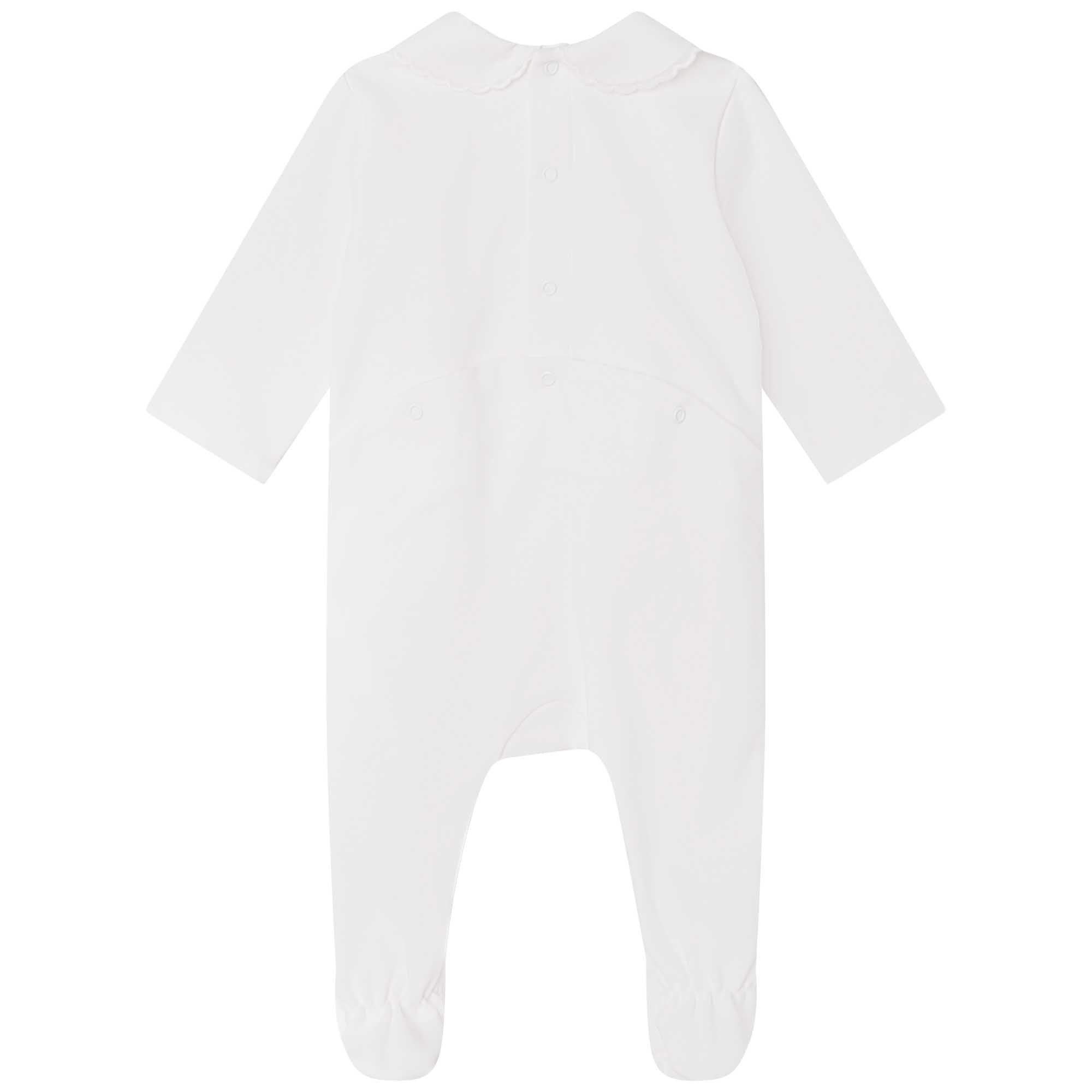 Pyjama col claudine - Offwhite