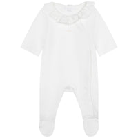 Ensemble pyjama et 2 bavoirs - Offwhite