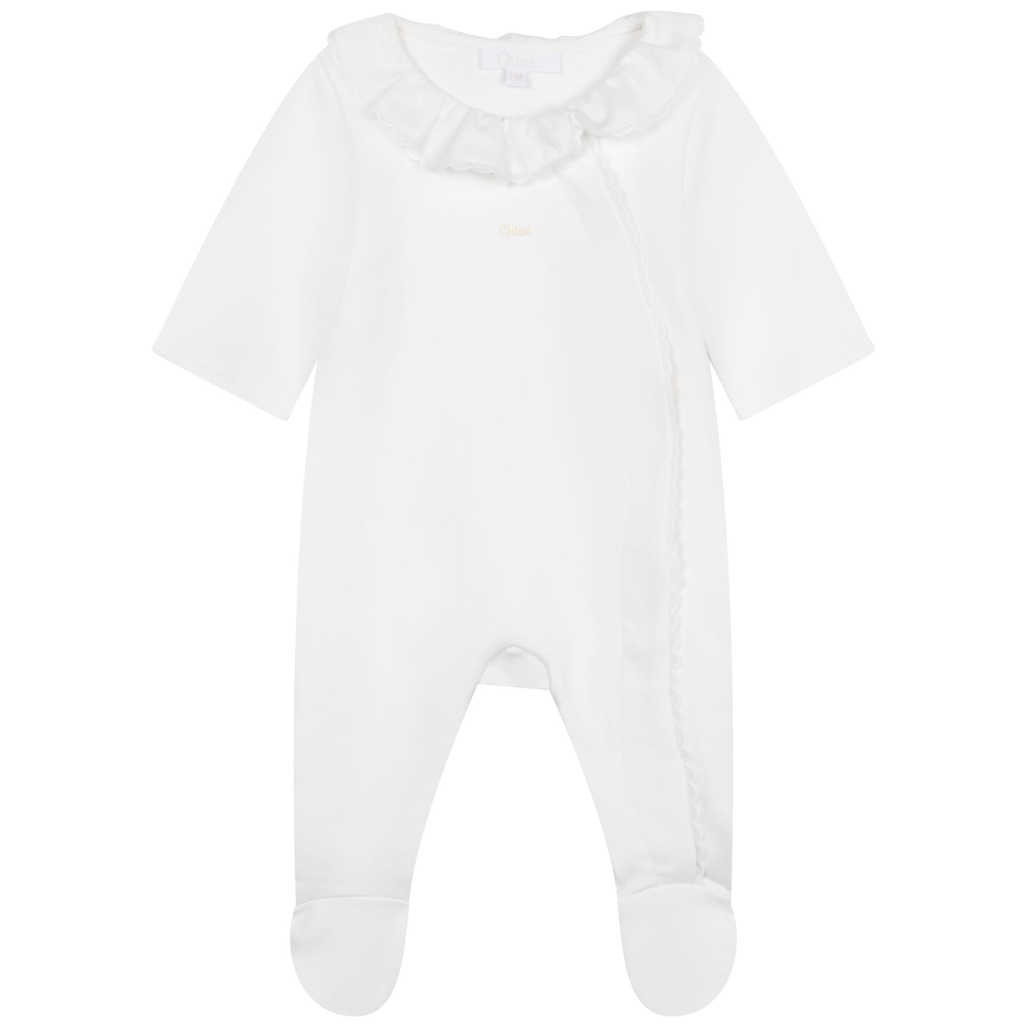 Ensemble pyjama et 2 bavoirs - Offwhite