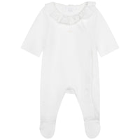 Ensemble pyjama et 2 bavoirs - Off White