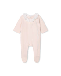 Ensemble pyjama et 2 bavoirs en coton - Eglantine