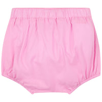 Coffret t-shirt et short et chapeau en percale - Cyclamen