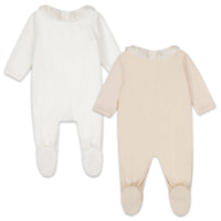 Set of two cotton pyjamas - White Rosepal