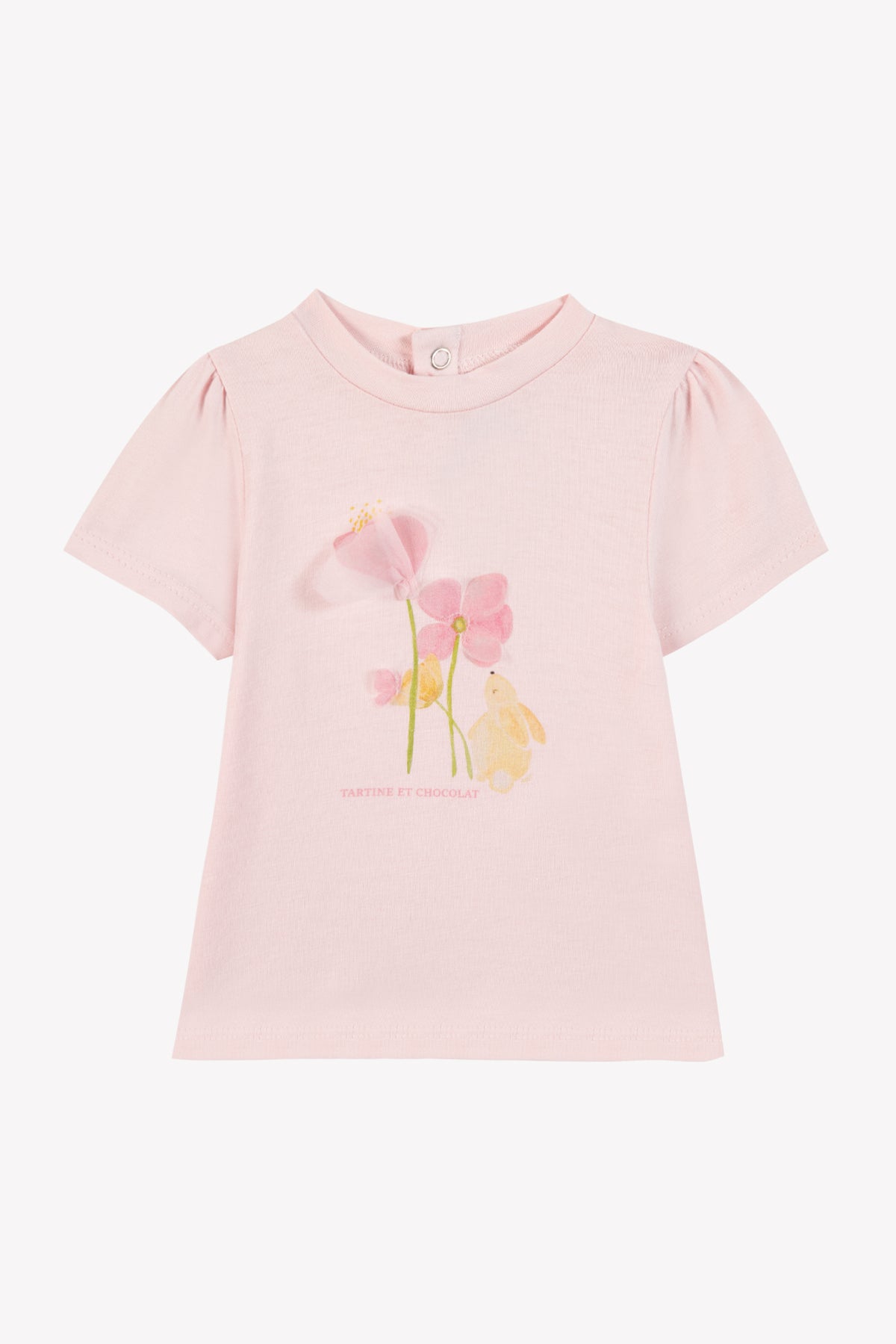 ZNO PICS // T-Shirt - Rose pâle
