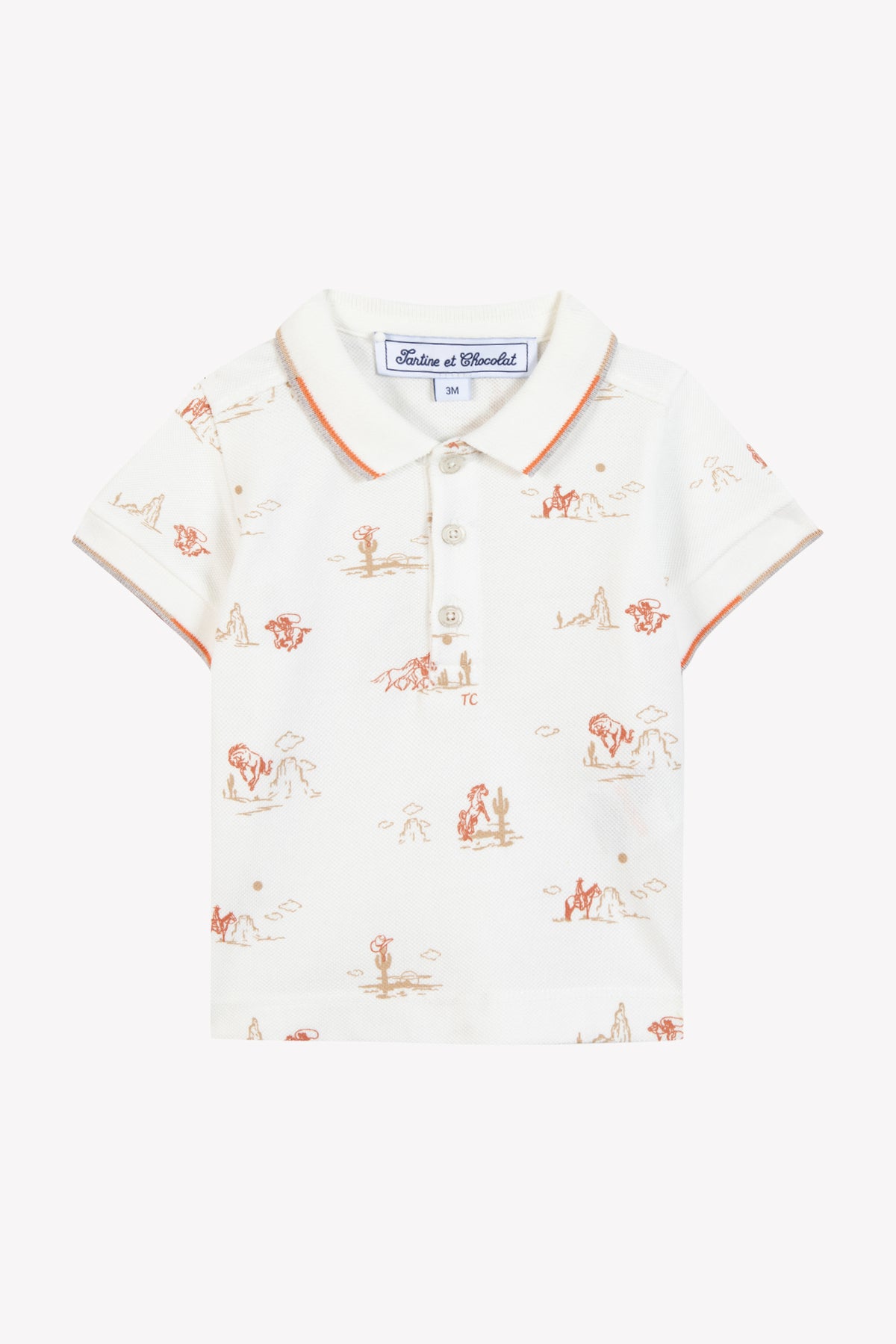 Body - Ecru broderie petits trésors
