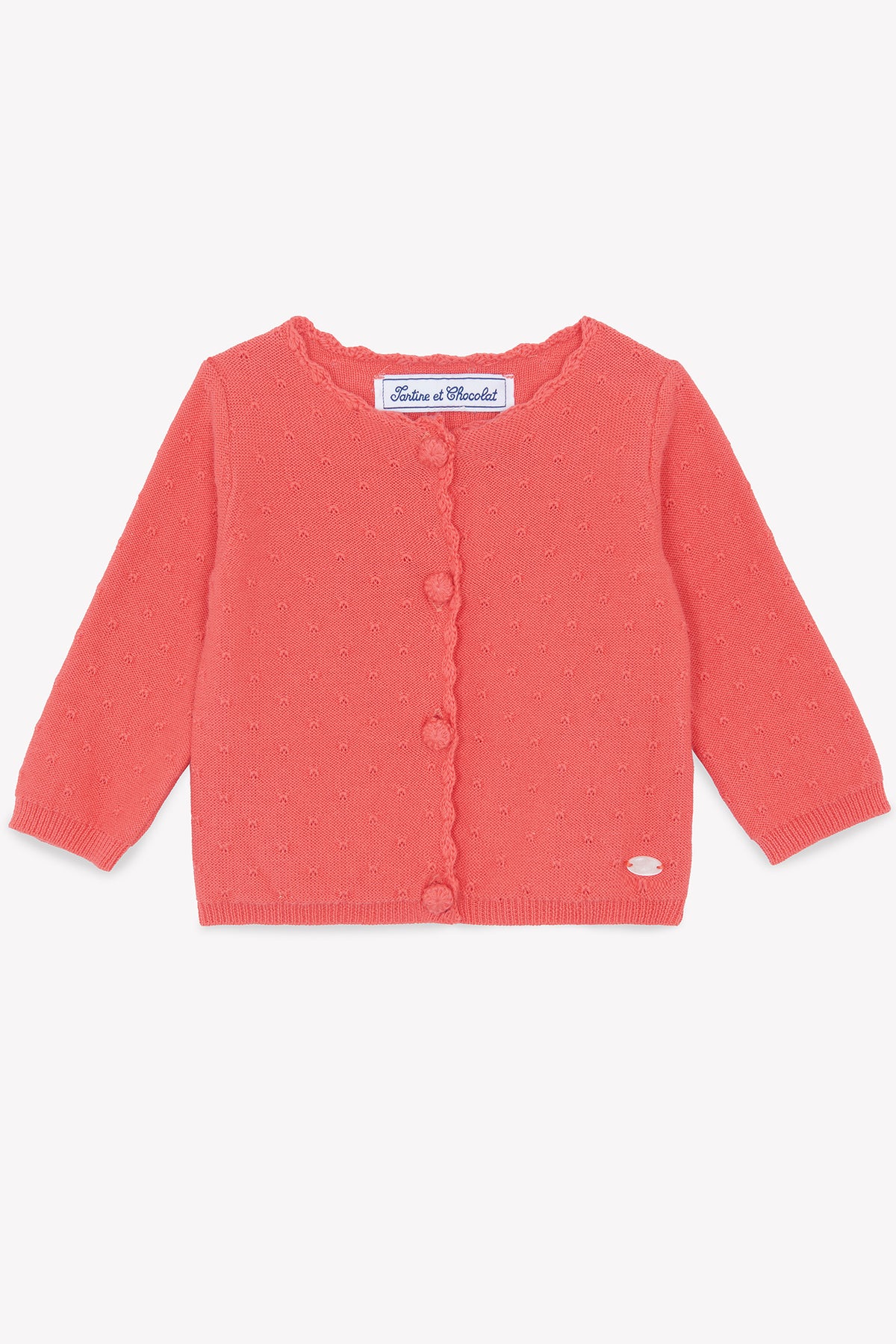Cardigan - Corail