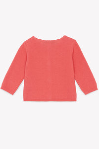 Cardigan - Corail