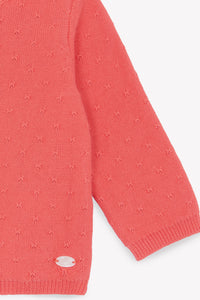Cardigan - Corail