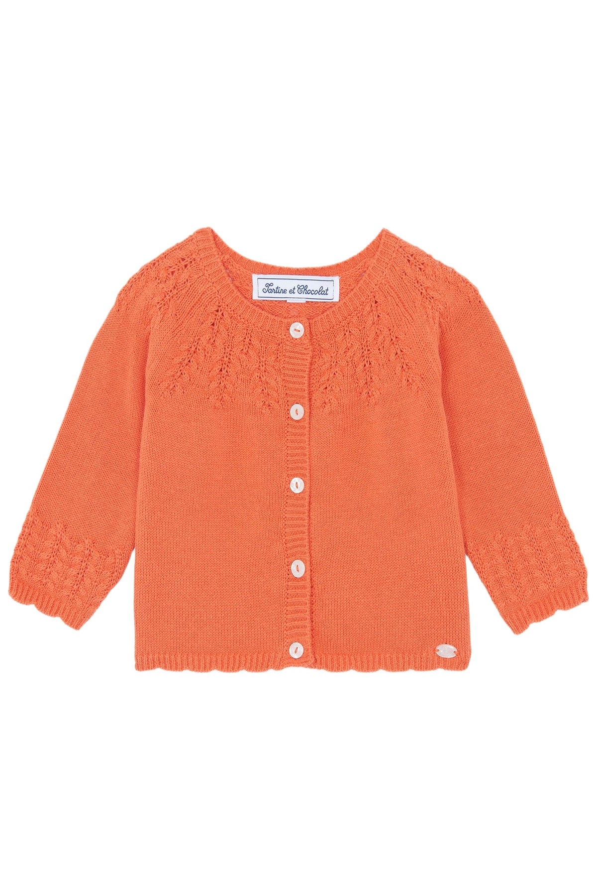 Cardigan - Coquelicot