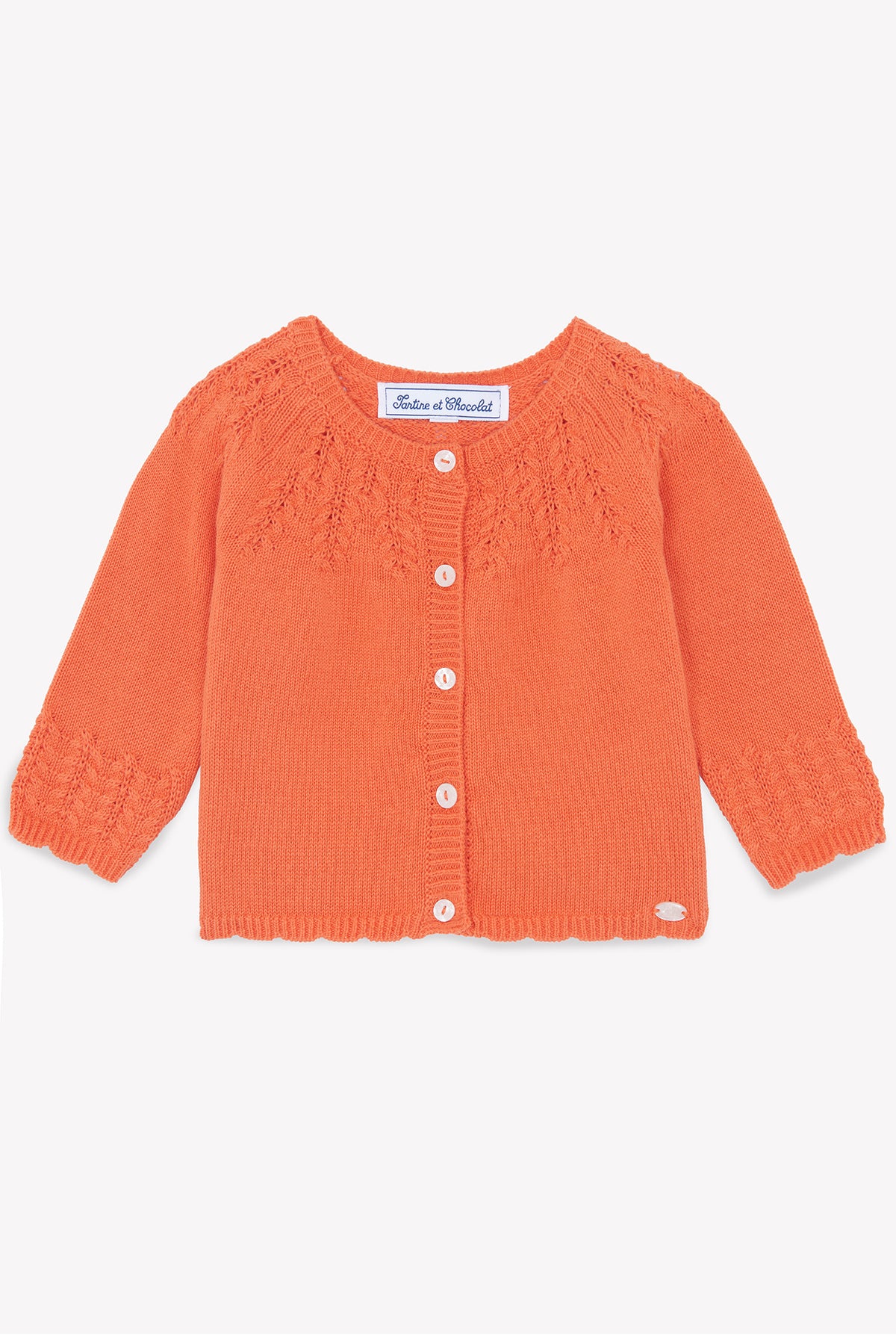 ZNO PICS // Cardigan - Coquelicot