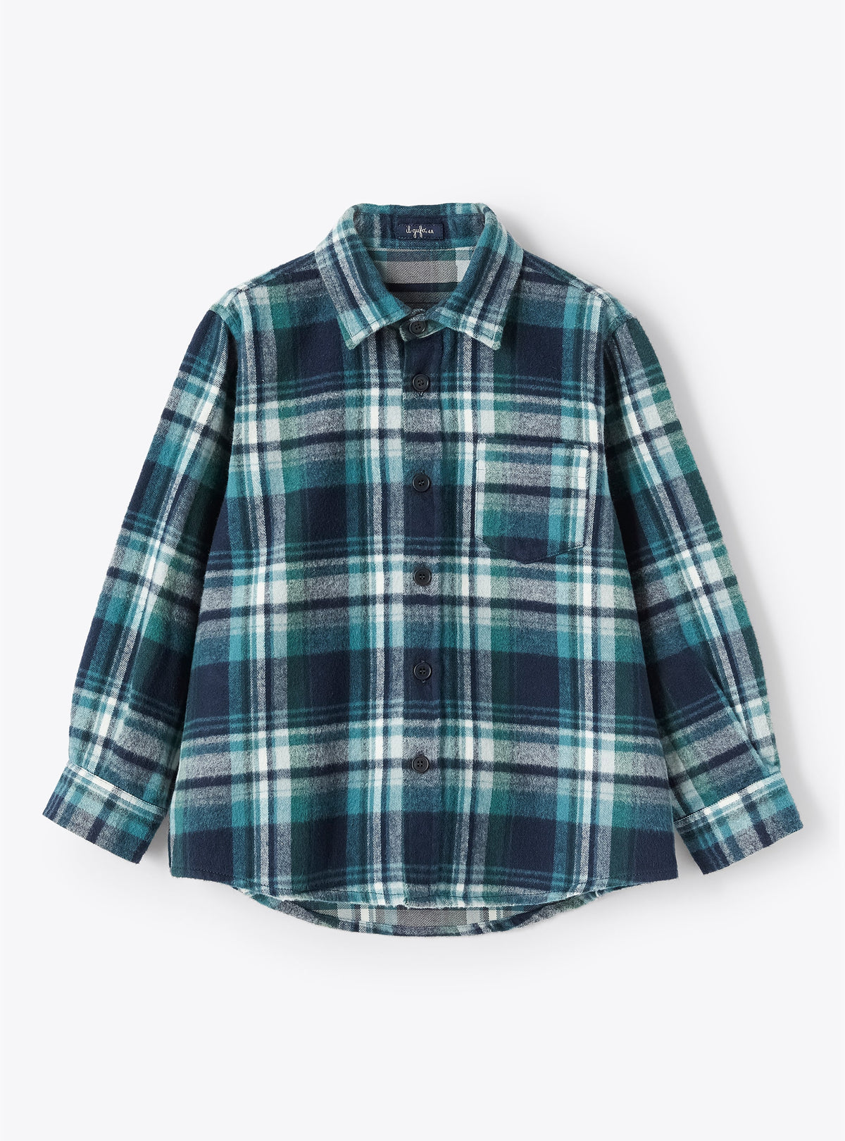 Camicia In Flanella A Quadri
