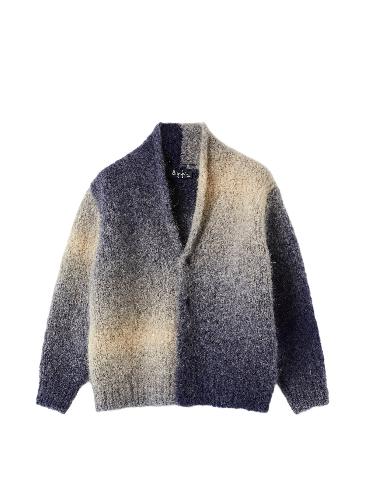 Cardigan In Misto Alpaca Sfumato