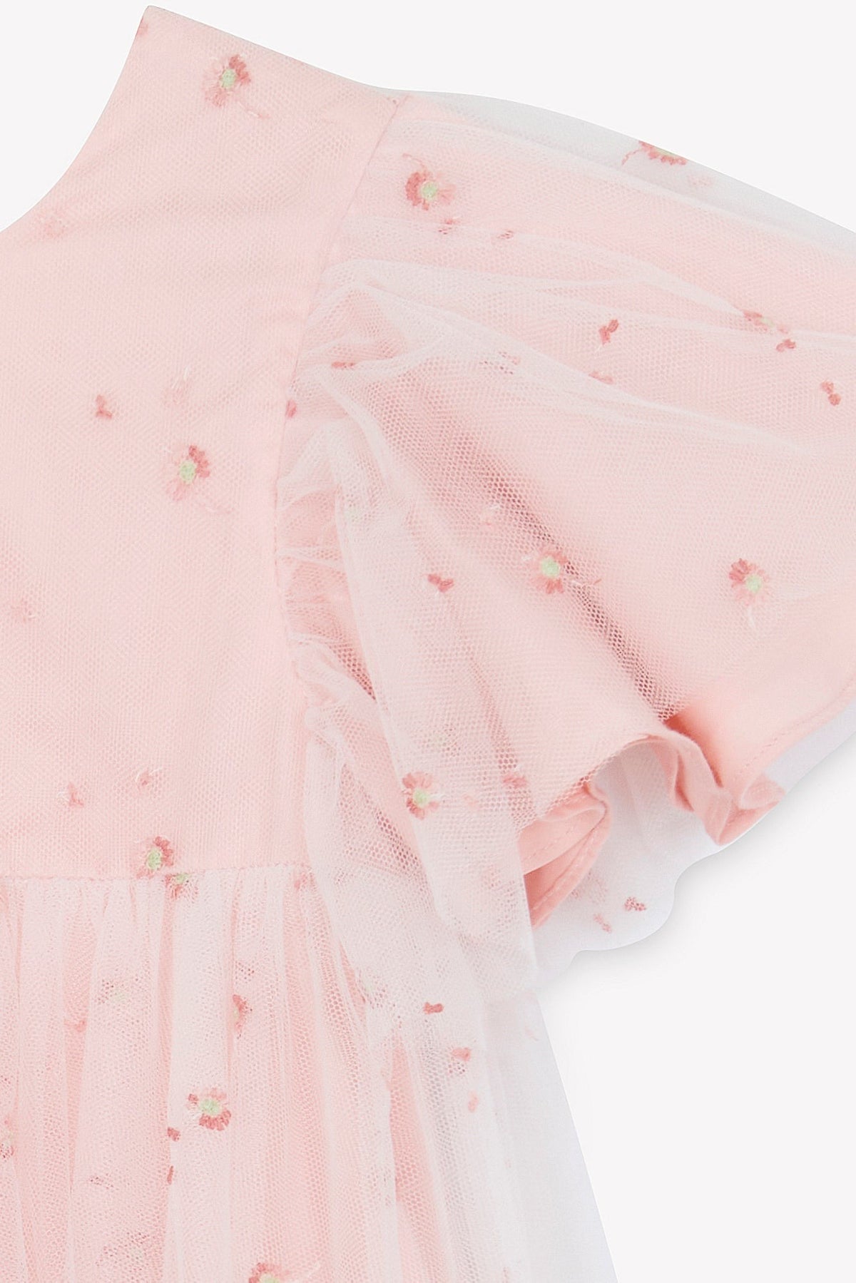 Robe à imprimé fleuri - Rose pâle