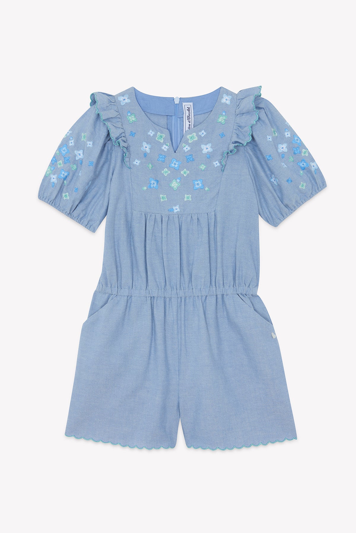 ZNO PICS // Combi courte - Chambray