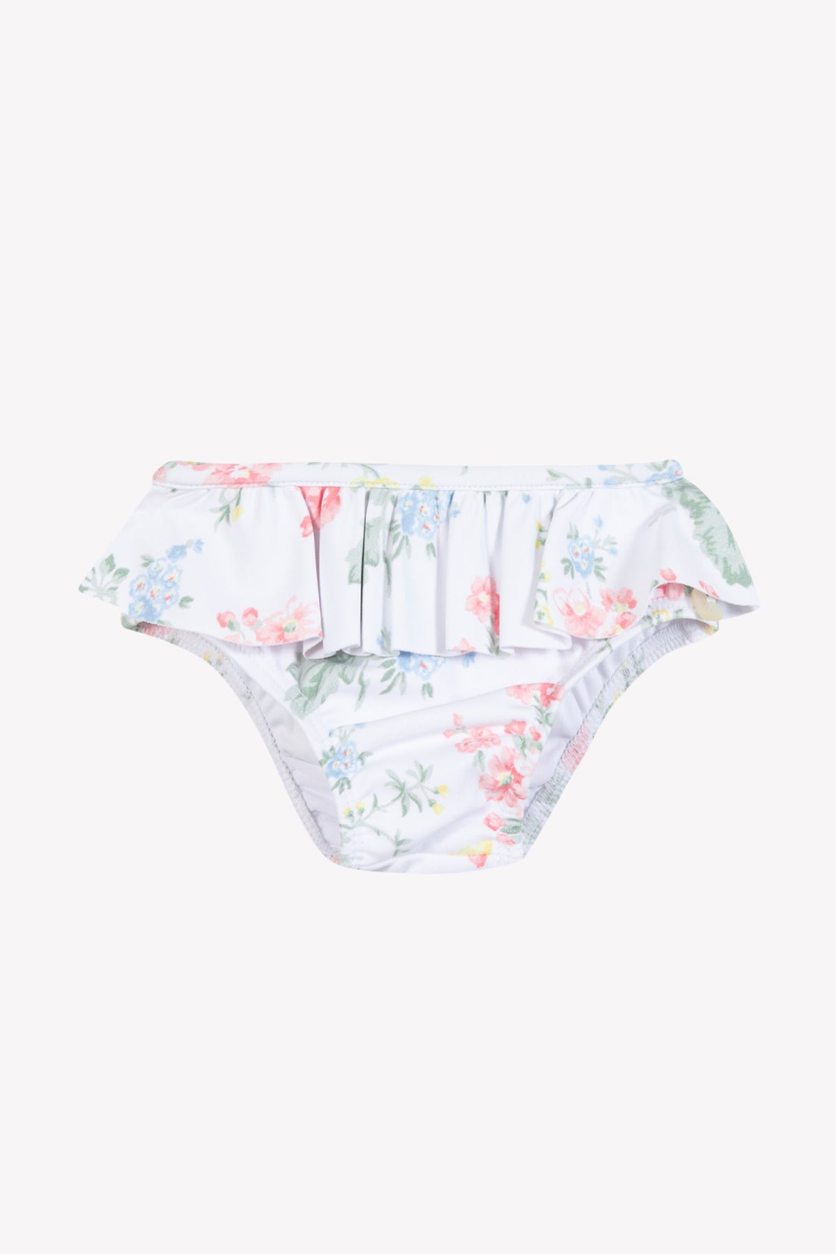Bonnet - Ecru broderie fleurs