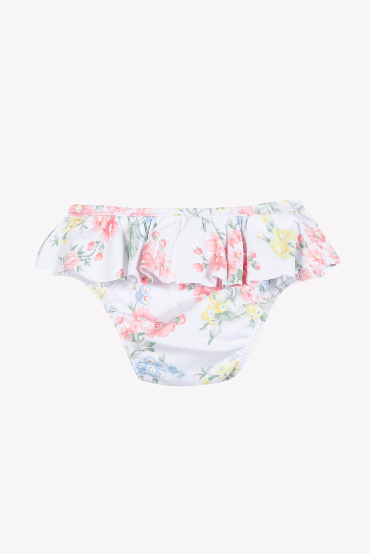 Bonnet - Ecru broderie fleurs