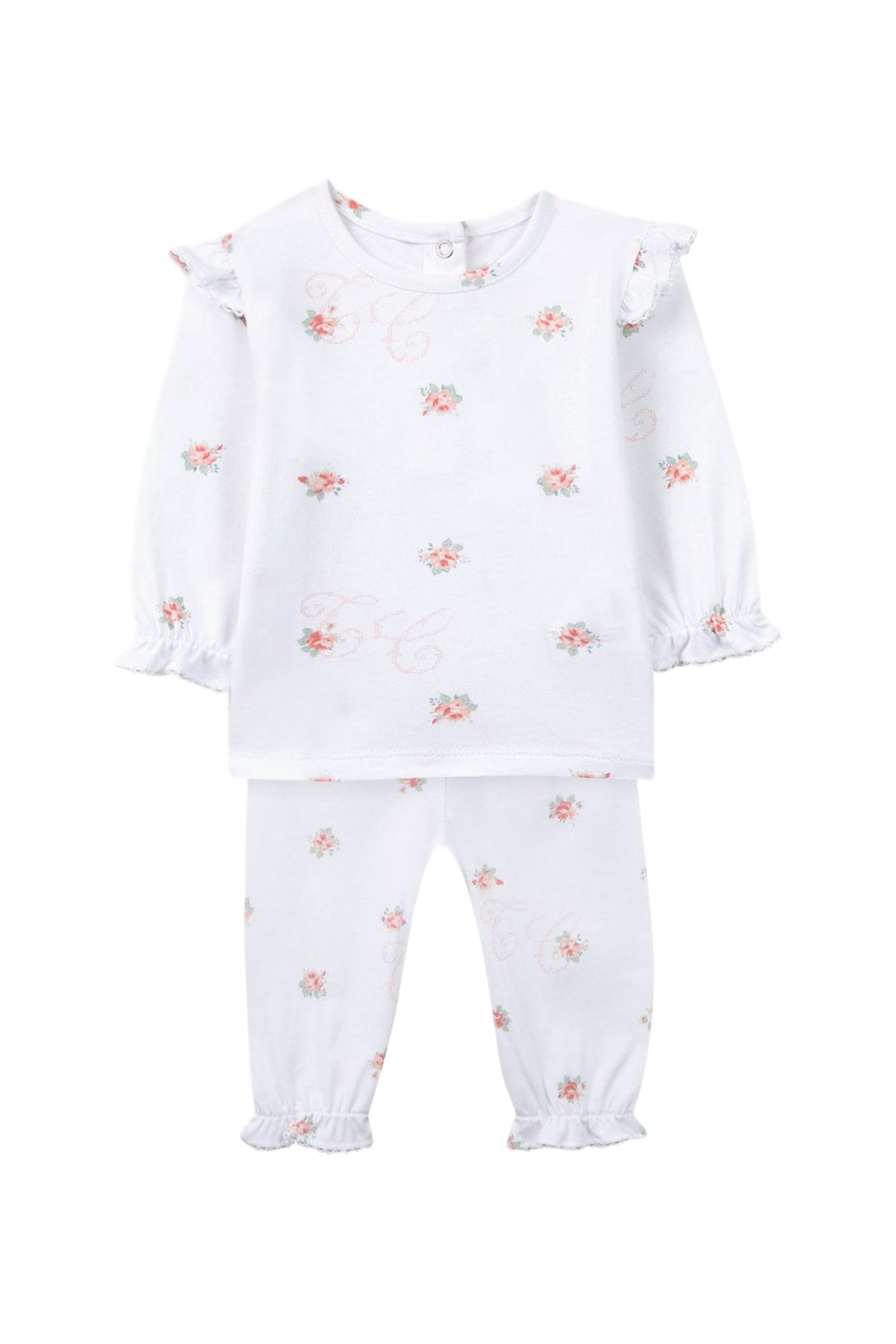 Body - Rose pâle col broderie anglaise