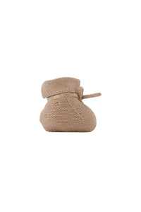 Bonnet - Ecru broderie fleurs