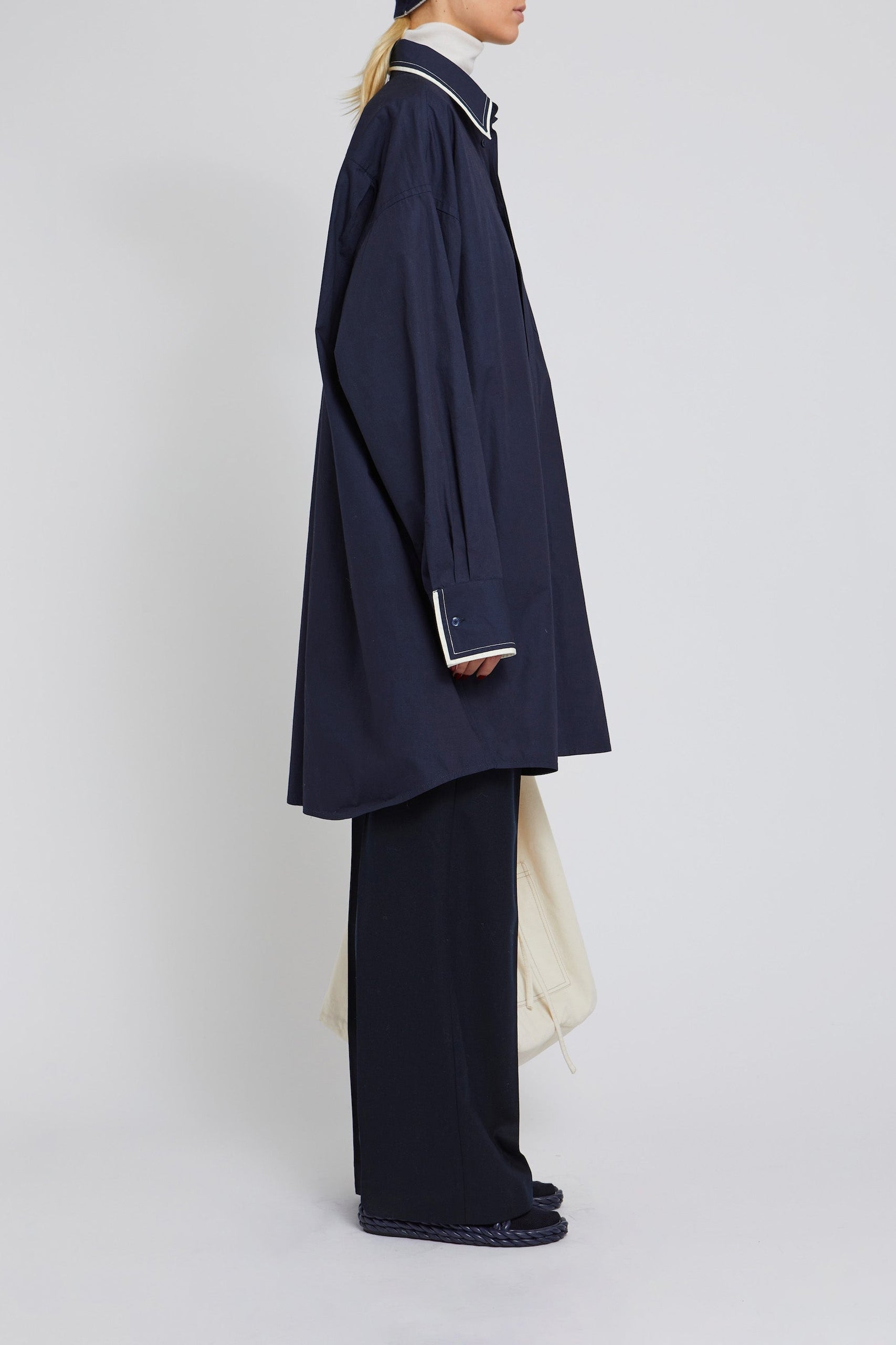 Blouse Cab coupe oversize - Indigo