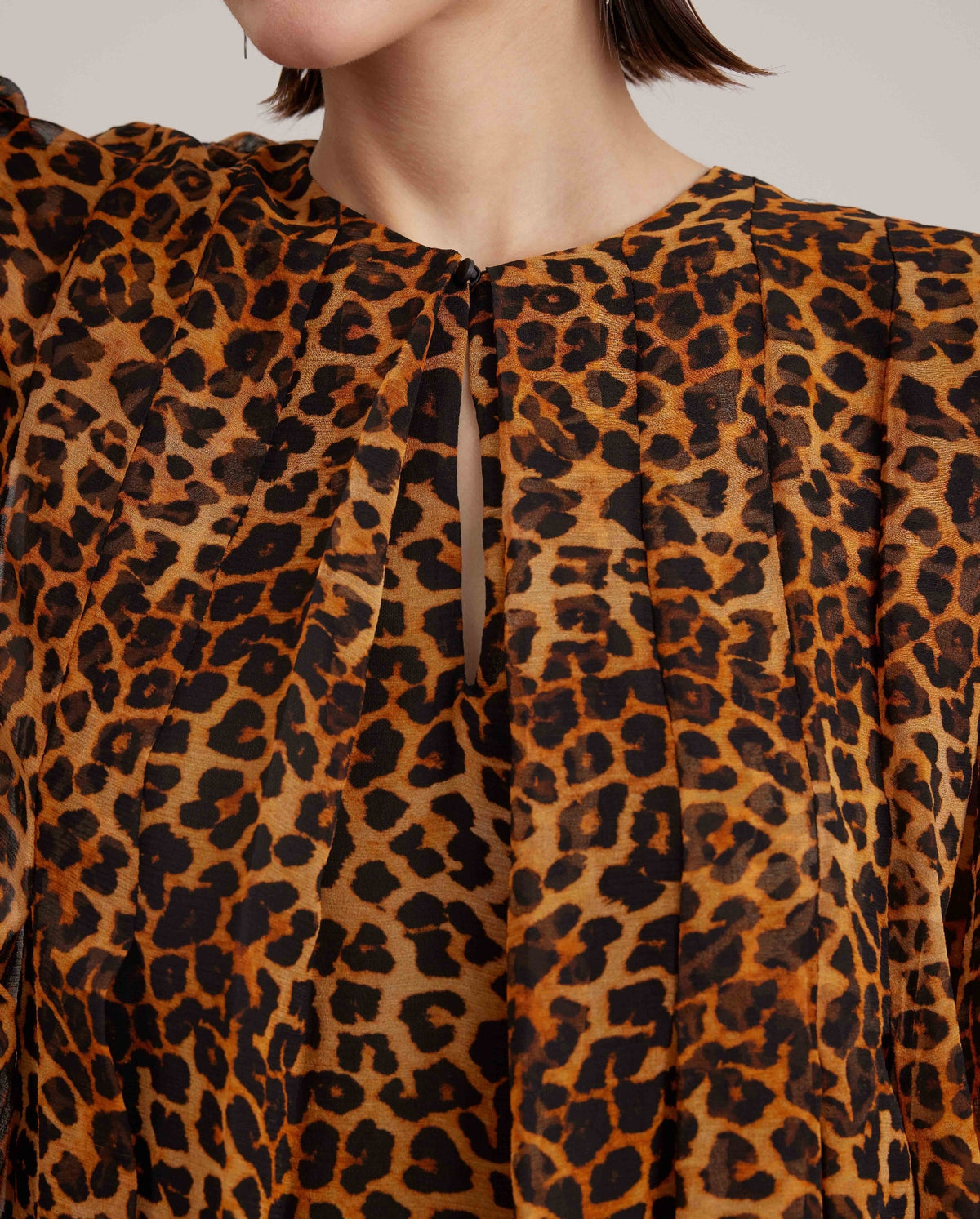 Blouse Cabaret en soie - Black
