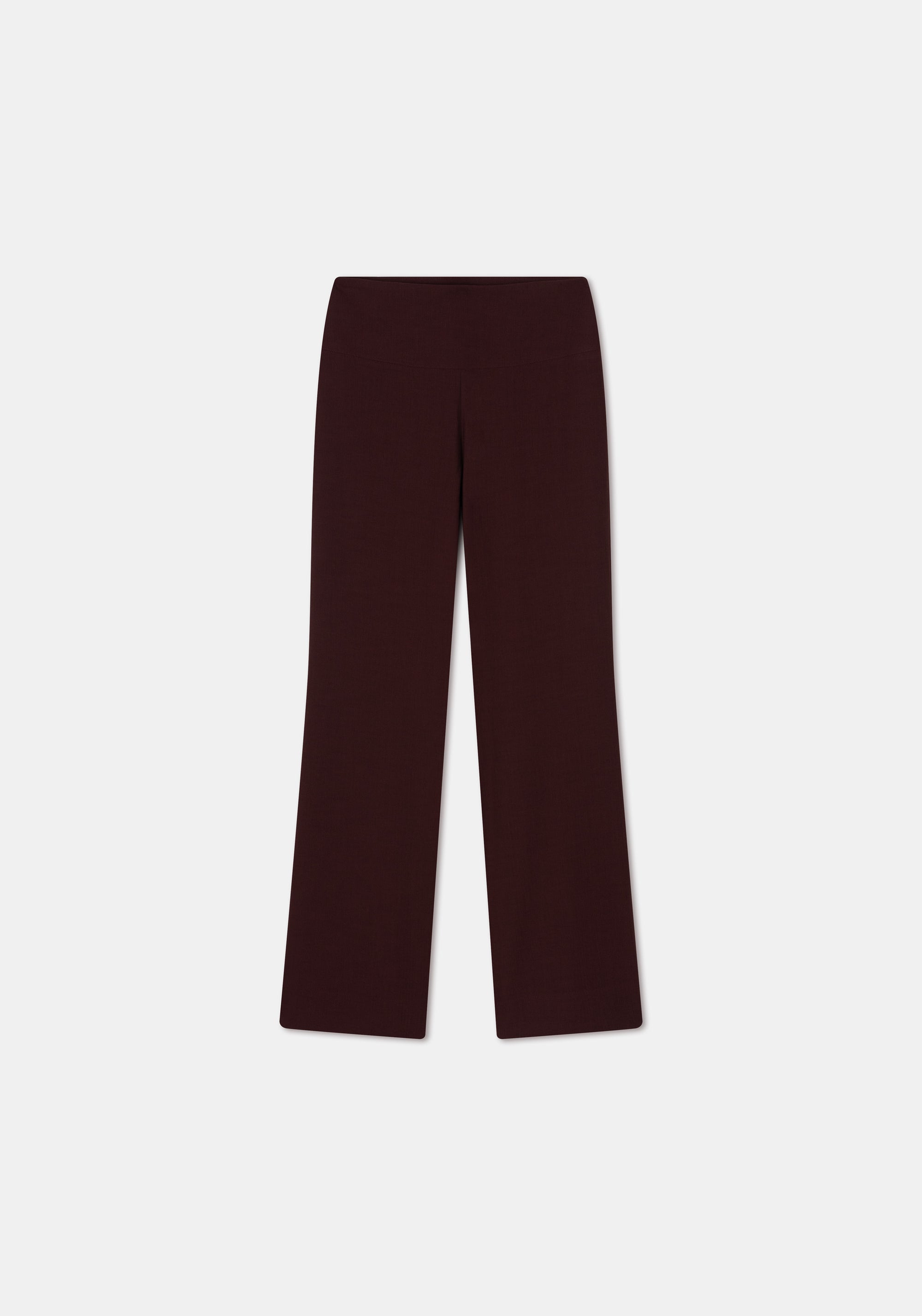 Pantalon évasé Caleb - Bordeaux