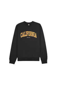 Sweatshirt California imprimé - Faded Black
