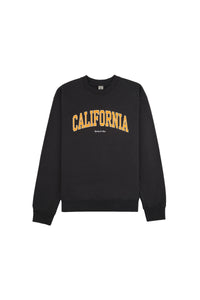 Pull à col rond California - Noir & Gold