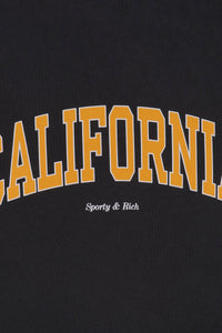 Pull à col rond California - Noir & Gold