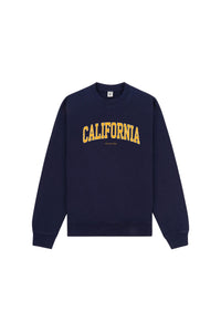 California printed sweatshirt - Navy