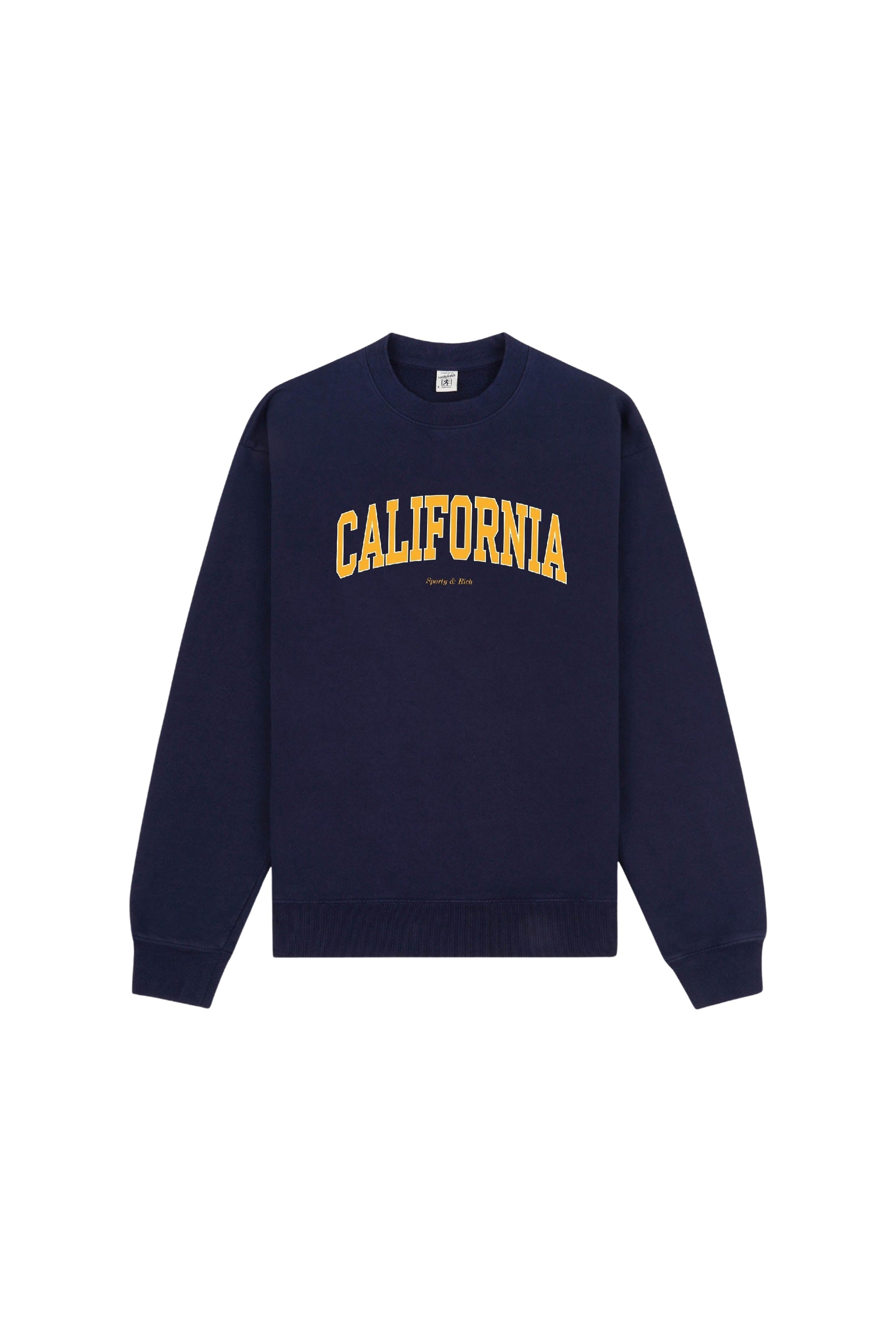 California printed sweatshirt - Navy