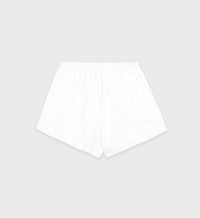 Short California à taille élastique - White