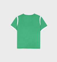 T-shirt California à liseré - Verde
