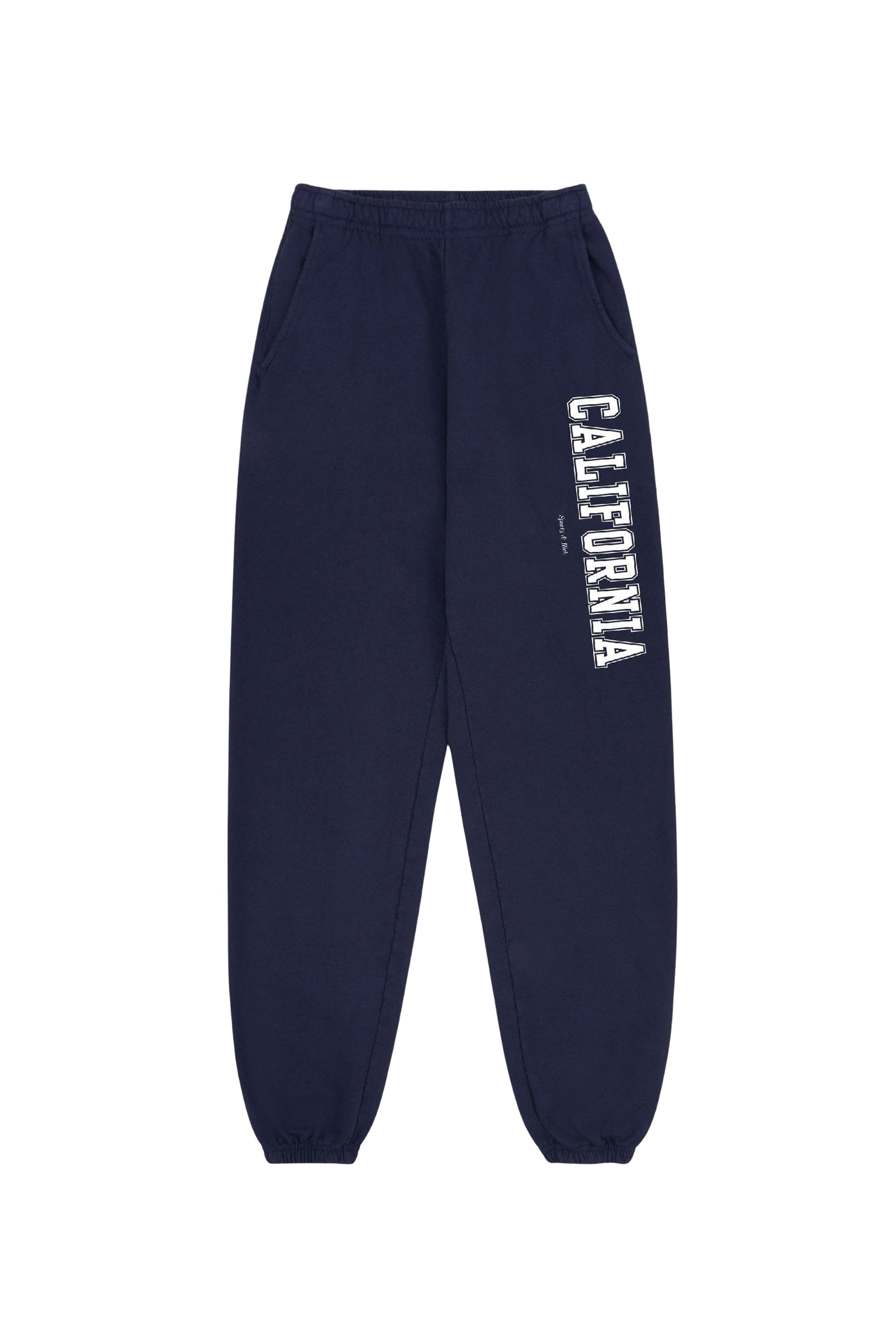 Pantalon de survêtement California imprimé - Navy